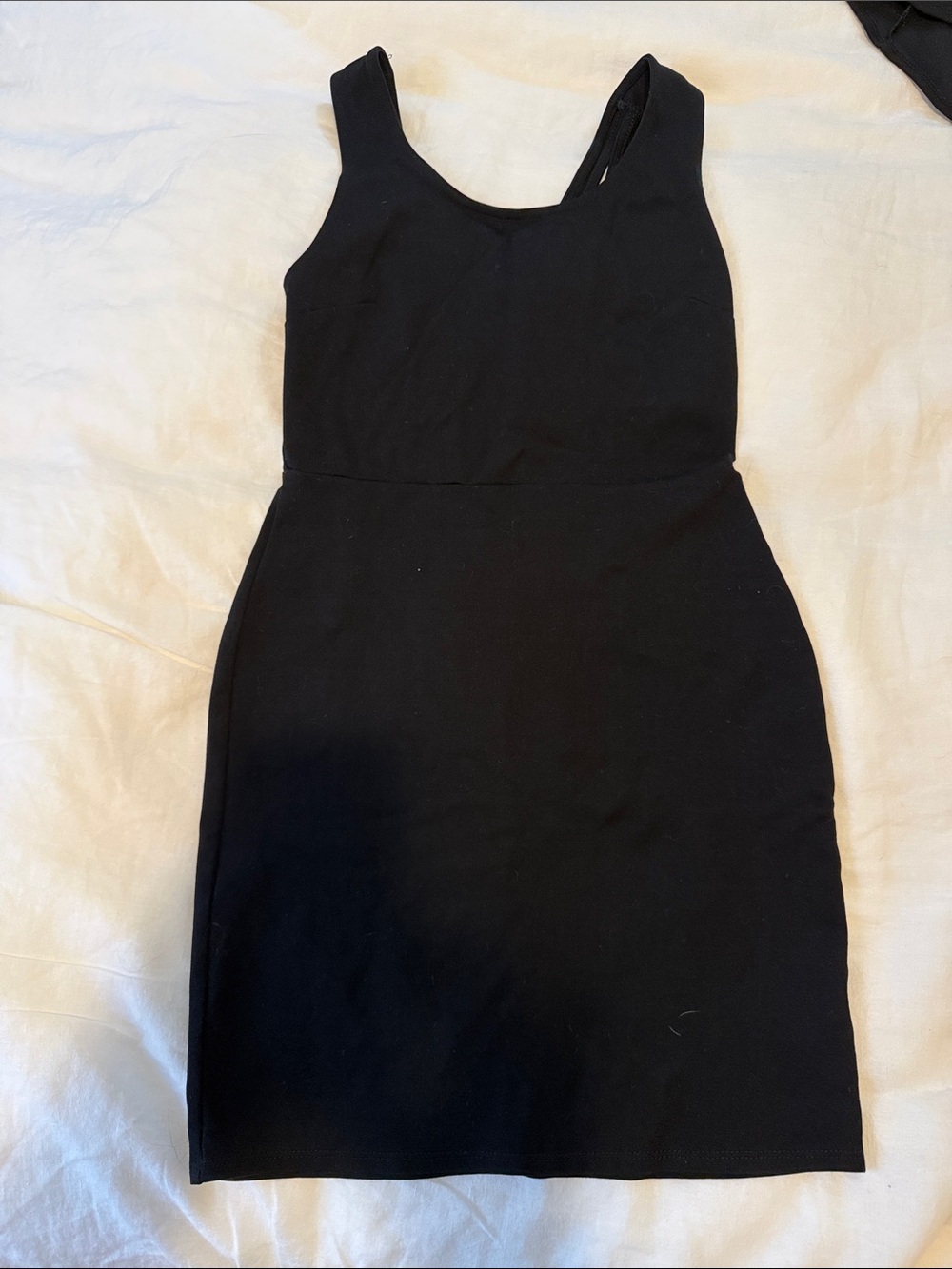silence + noise Black Tank Mini Dress